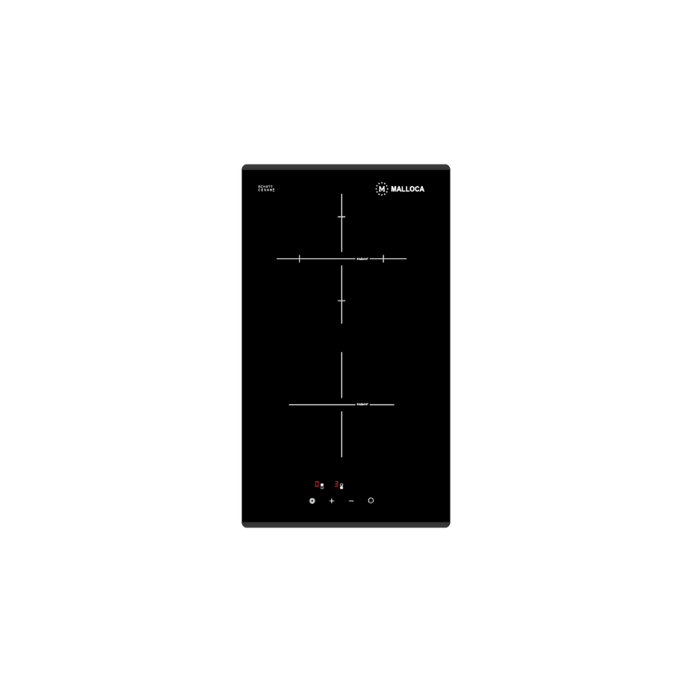 Bếp hồng ngoại domino 2 vùng nấu Malloca MDR302