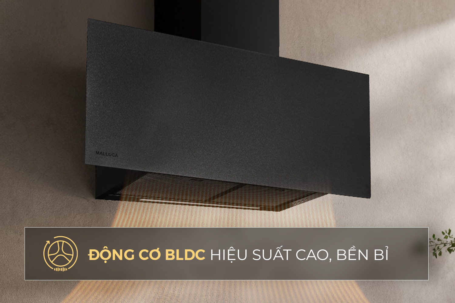 Động cơ BLDC – Hút mạnh, vận hành êm ái